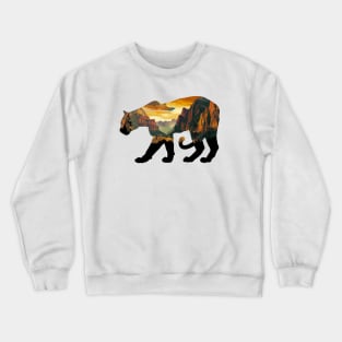 Grand Canyon National Park Mountain Lion Crewneck Sweatshirt